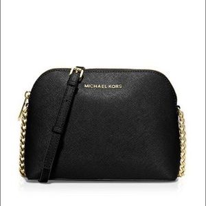 Michael Kors Cindy Saffiano Leather Crossbody